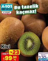 KİVİ KG fiyat ve kampanya bilgisi